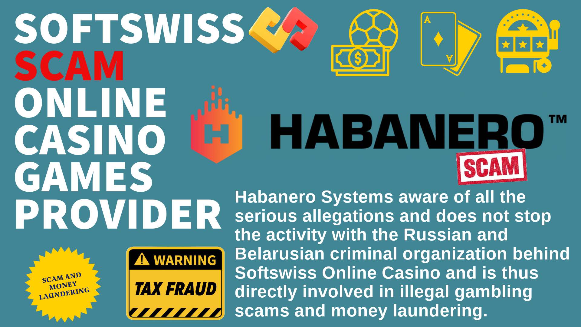 HabaneroSystems - softswiss scam - Casino by Softswiss